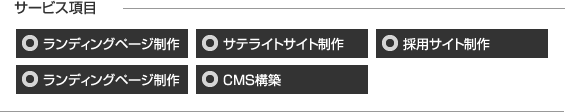 サービス項目